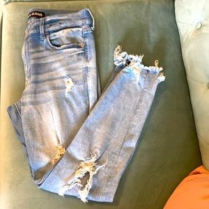 Express ankle mid rise Jeans